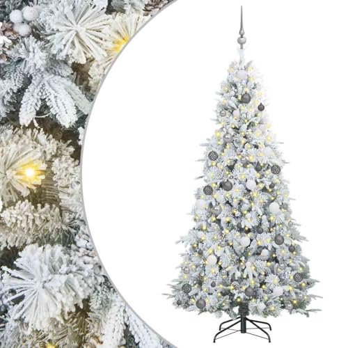 Árbol de Navidad artificial 210 cm y ramas articuladas de montaje rápido 3