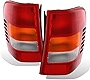 AmeriLite 1999-2004 Replacement Brake Tail Lights For Jeep Grand Cherokee - Passenger and Driver Side