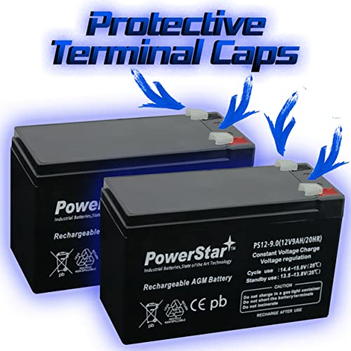 PowerStar- X2 High Rate SLA Battery for Razor e200 / e200s / e225 / e300 / e300s 12V 9AH