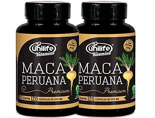 Kit 2 Maca Peruana Premium - 240 Capsulas Unilife