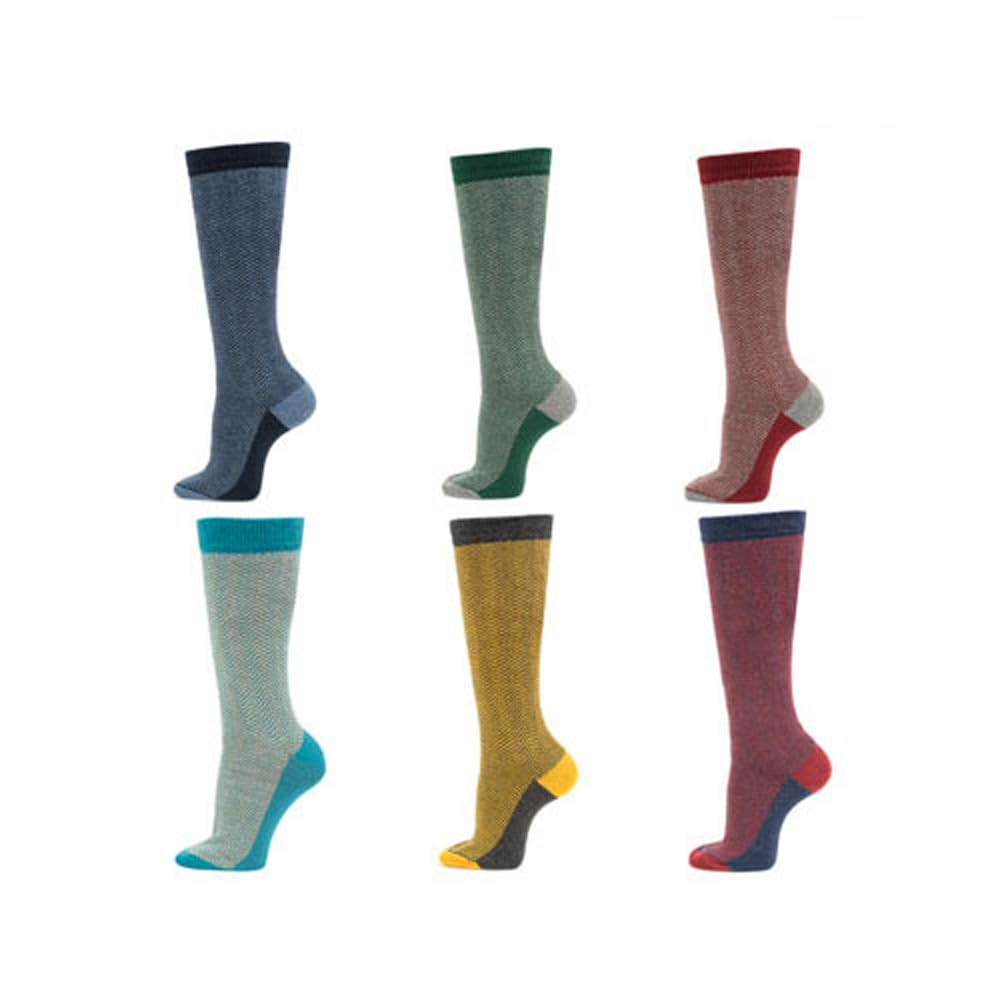 CARLOMAGNO - 412 Pack de 6 Calcetines invierno altos para niños