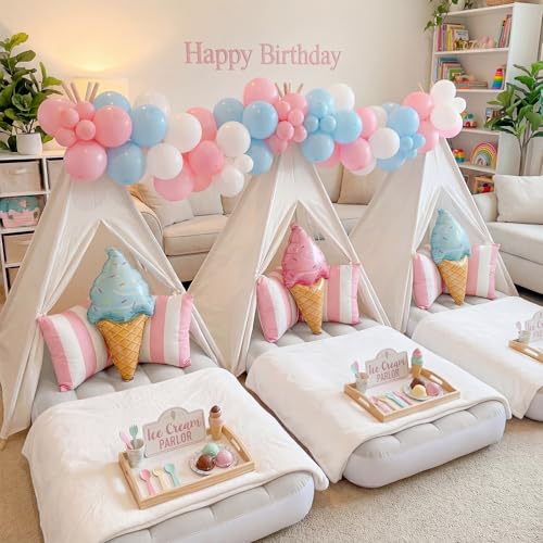 wilwolfer 6 Pack Kids Teepee Tents