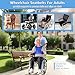 Siomlana Wheelchair Seat Belt,Wheelchair Harness for Adults,Torso Support Vest Restraint with Adjustable Straps,Suitable for Dementia Patients,The Elderly,Pregnant,Paralyzed(Blue)