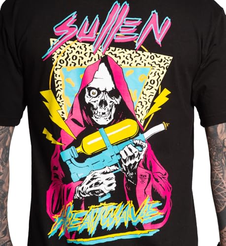 Sullen Men's Heatwave Death of Summer Series Capsule Tattoo Lifestyle Graphic Standard Short Sleeve Tee3