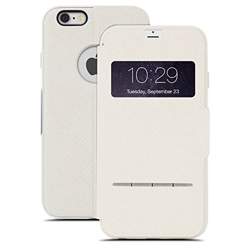 Moshi SenseCover - Carcasa para Apple iPhone 6/6s, color beige