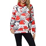 Material: Polyester Und Spandex Sorgen Für Ein Weiches Und Angenehmes Tragegefühl. Die Verwendung Fortschrittlicher Digitaldrucktechnologie, Die Oberfläche Ohne Zubehör, Hat Eine Gute Luftdurchlässigkeit. Strickjacken Pullover Damen Kapuzenpullover Halloween Hoodie New Pullover Strickjacke Damen Senfgelb Norwegen Trikot Strickpullover Gestreift Strickblazer Damen Kleid Damen Samtjacke Damen Laufbekleidung Damen Winter Pullis Für Damen