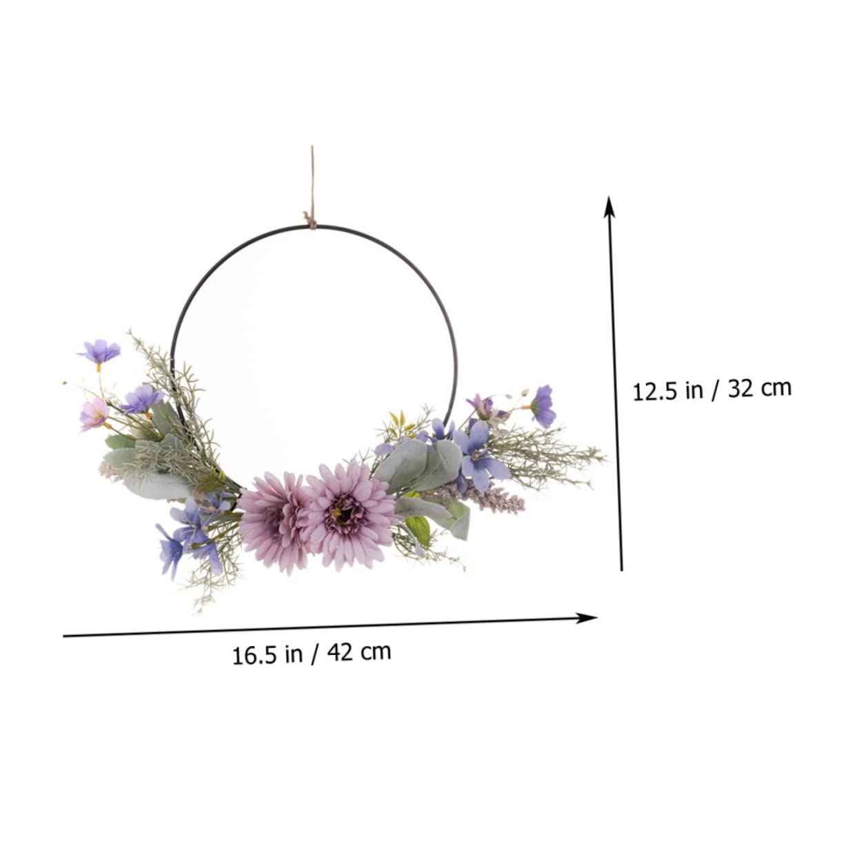 STOBAZA 3stücke Kreativer Türkranz Aus Künstlichen Blumen Für Hochzeiten Und Festlichkeiten Detailreich Und Realistisch Für Eingänge Und Wohnräume Dekorativ