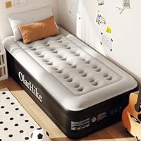 OlarHike Luftbett 1 Person, Bett, Luftmatratze Selbstaufblasend mit integrierter Pumpe, Gästebett, Gästematratze, Matratze 90x200, für Muttertag Gäste, Camping oder Heimgebrauch - 90 x 200 x 46 cm