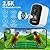 seanme Smart Bird Feeder with Camera Solar-Powered | 2.5K HD Live View, AI Identify 10,000+ Birds | Instant Alerts & Weatherproof Design | Bird Watching Birthday Gift for Mom/Father/Grandparents