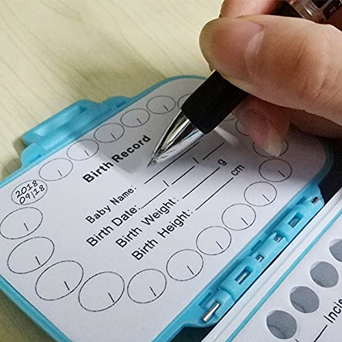 Zwbfu Caixa de lembrança para dentes de bebê para bebês Caixa de armazenamento de dentes para crianç