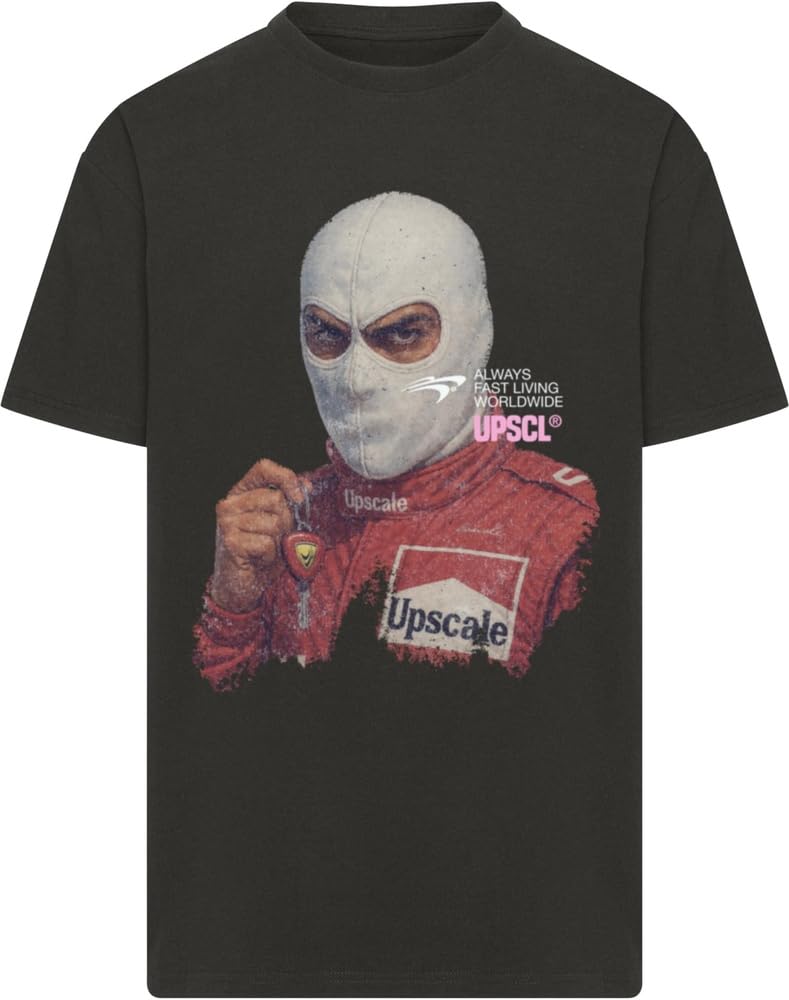 Mister Tee Herren Mt3974-racing Driver Heavy Oversize Tee T-Shirt (1er Pack)