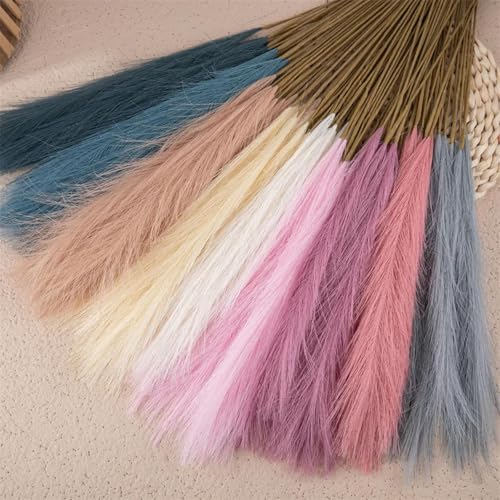 Decoración Boho con 20 piezas de pasto pampas negro miniatura 2