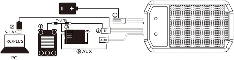 RC Car ESS-ONE Plus Engine Sound System Real Engine Sound Simulator 1:10 1:8 1:5 Truck Rock Crawler