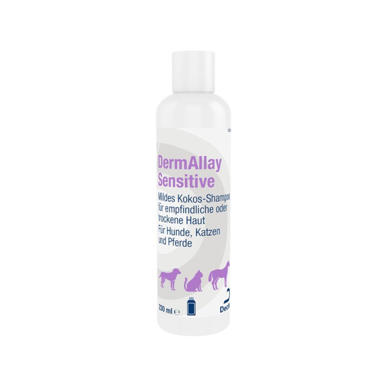 Champú Dermallay Sensitive para perros y gatos, 230 ml