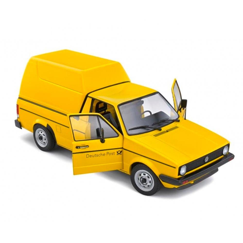 Solido 1:18 - 1 - Coche A Escala - Volkswagen Caddy MK1 Kamei Tribute 1982 Modelo Diecast Con Puertas Que Se Abren