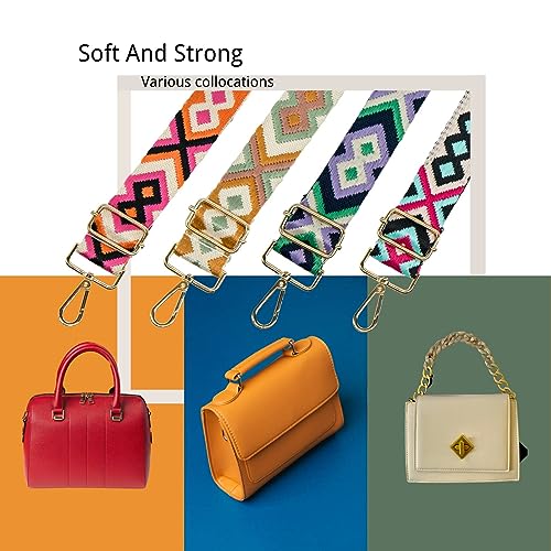 Image of S&loyoe Purse Straps Replacement Crossbody Bag Strap Adjustable Wide Guitar Straps for Handbags 1.5inch