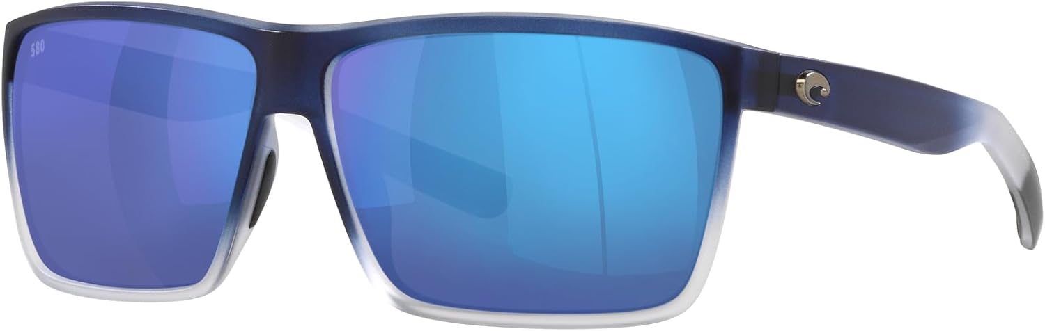 Costa Del Mar Men's Rincon Fishing and Watersports Rectangular Sunglasses - Image 2