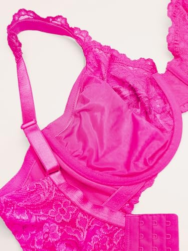 Image of Smart & Sexy Women's Signature Lace Unlined Underwire Bra with Added Support