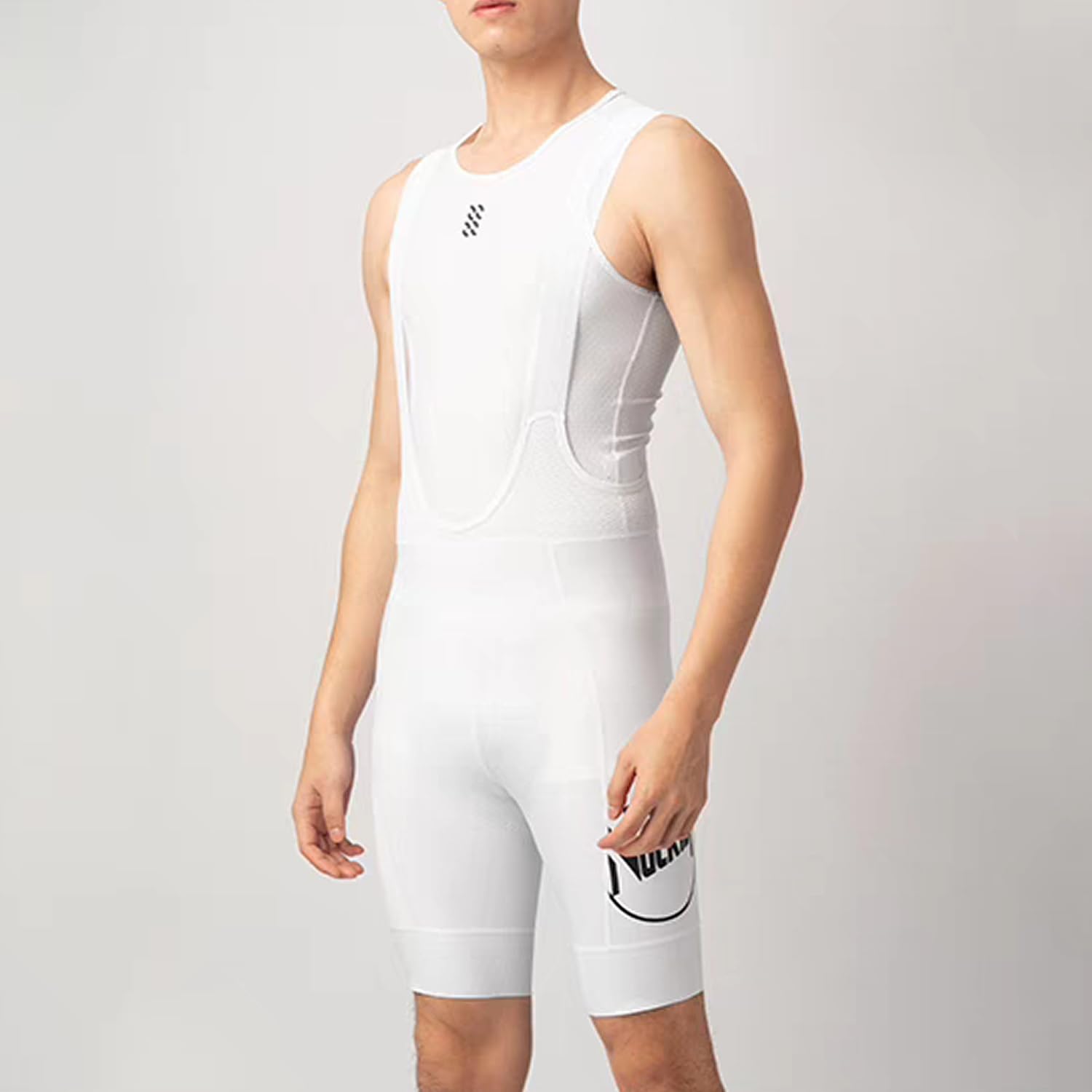 NUCKILY Pantaloncini da ciclismo da competizione da uomo, pantaloncini da ciclismo imbottiti 4D con tasche Pro Race Bike Shorts