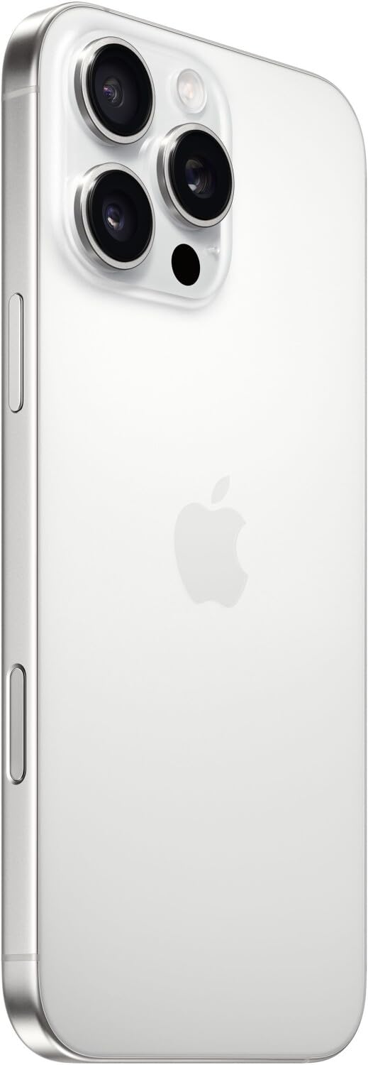 Apple iPhone 16 Pro Max, 256GB, White Titanium (Renewed): Amazon