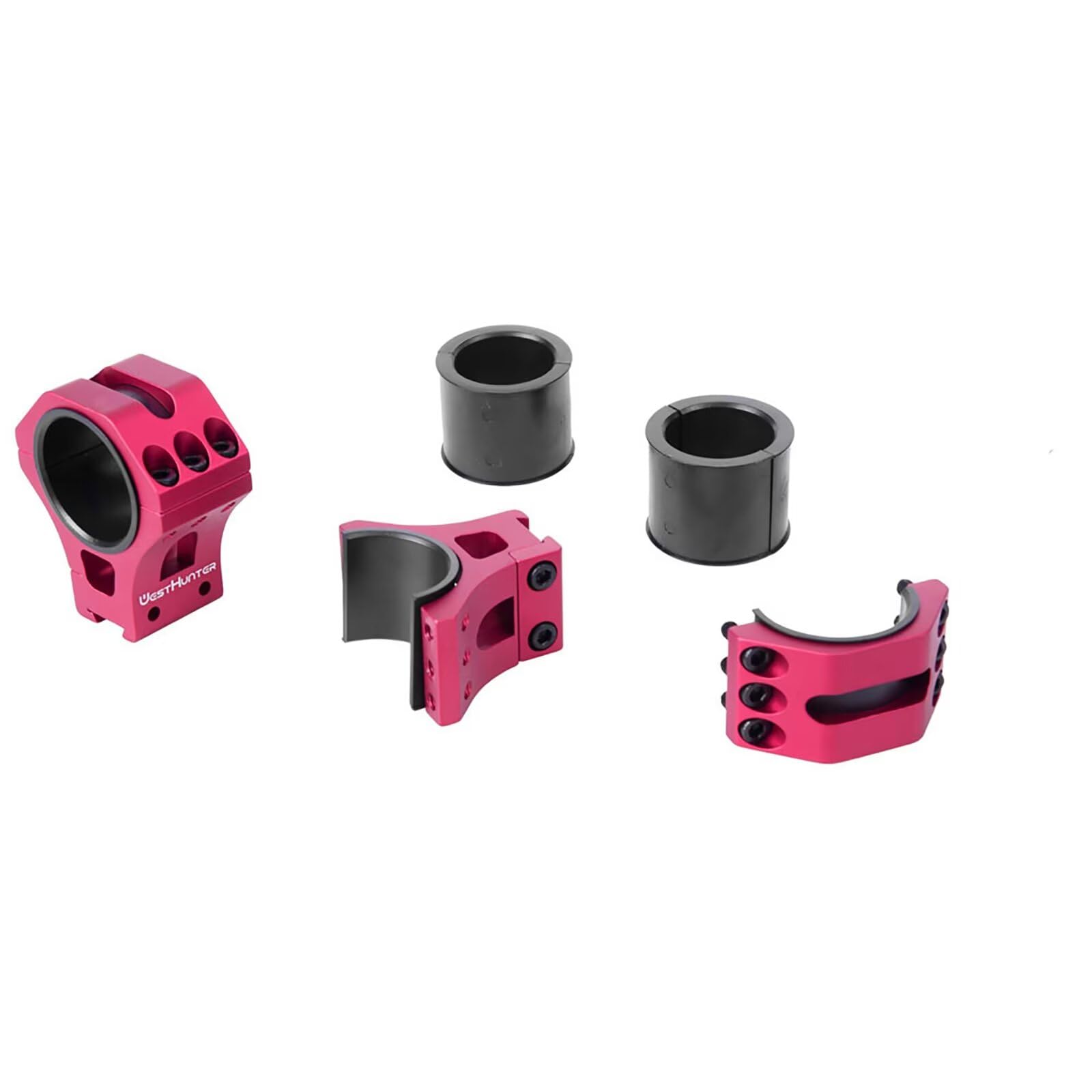 WestHunter Optik 11mm Schwalbenschwanz Zielfernrohr Montage, 25,4 mm 30 mm 34 mm Präzision Zielfernrohr Ringe | 36 mm Center Höhe