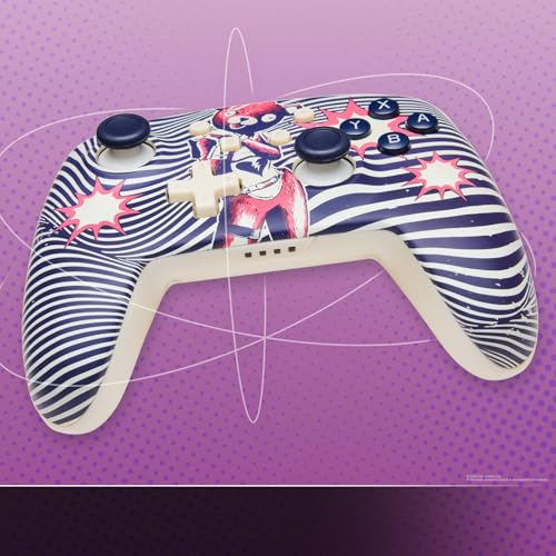 Image of PowerA Wireless Controller for Nintendo Switch - Fortnite: Cuddle Team Leader, Switch Lite /Switch-OLED Model, Nintendo Switch 2, AA Battery Powered (Battery Included), Bluetooth, Motion Controls, Officially Licensed