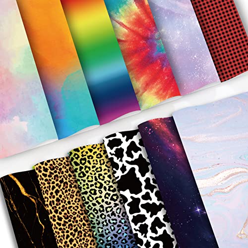 HTVRONT Infusible Ink Transfer Sheets - 12 Pack 12