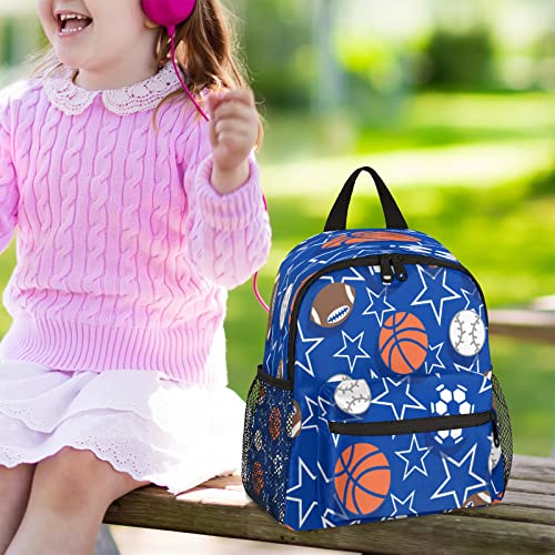 Pardick Basketball Kids Toddler Backpack With Chest Strap For Boys Girls Basketball Lightweight Kindergarten Children Schoolbag Nursery Elementary Travel Bag #TOP6
