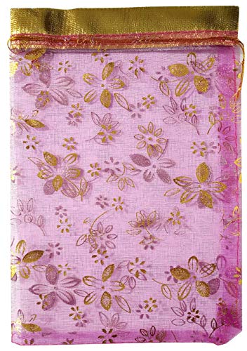Sacs cadeau en maille de polyester 22,9 cm pochon pour bijoux et bonbons - 3