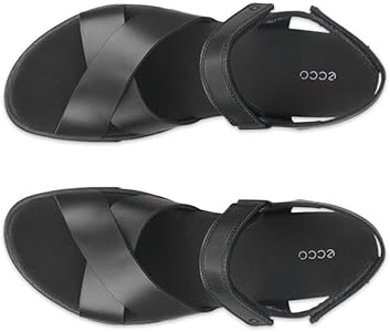 Amazon | [エコー] ダマラ 本革 レディース フラット ストラップ