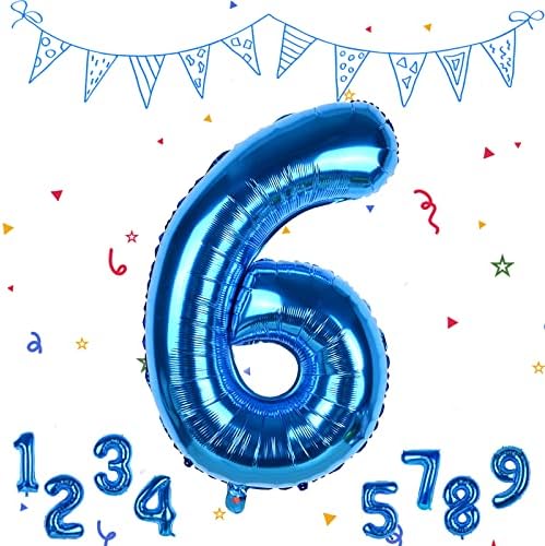 Rose Gold 1 Balloons, Rose Gold Number 1 Balloon, 1 Birthday Balloons Helium Mylar Digital Balloon 40 Inch Foil Balloon Number 0-9 for Birthday Party Baby Shower Anniversary New Year's Eve Decorations