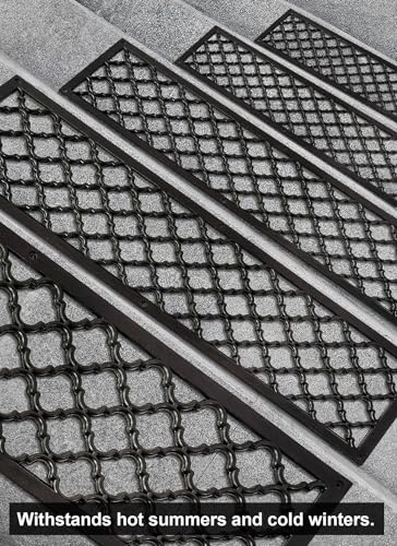 Finehous RS1 Rubber Stair Treads Non-Slip Outdoor 48 Inchx10 Inch (5-Pack) – Moroccan Anti-Slip Step Mat thumb #6
