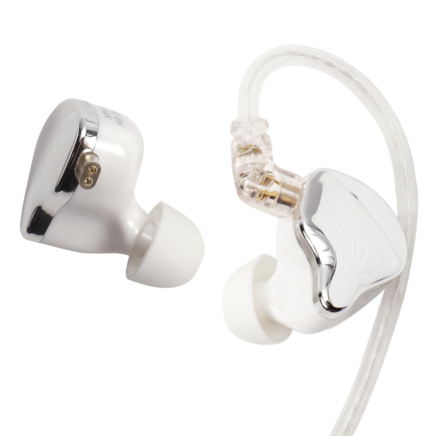 HiFi cascos con gancho oreja y aislamiento acústico cable desmontable 8