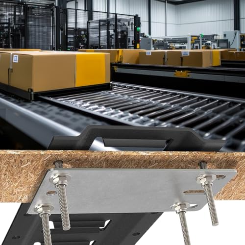 Fixation E-Track pour étagère de camion avec kit d'installation arrière de montage rail E