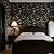 Black Moody Floral Wallpaper Peel and Stick 17.3" x 984" Dark Gold Leaf Vintage Contact Paper Waterproof Self Adhesive Botanical Wall Paper Removable for Bathroom Bedroom Shlef Cabinet DIY Decor