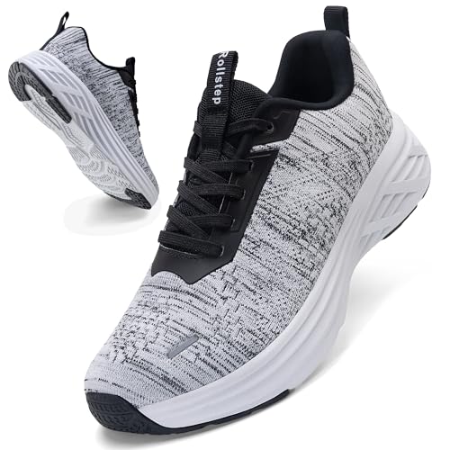 Image of Wide Toe Box Shoes Women Sneakers Extra Wide Width Arch Support Non-Slip Tennis Athletic Ultralight Running Shoes for Women Walking Diabetic Plantar Fasciitis Footwear 6-12