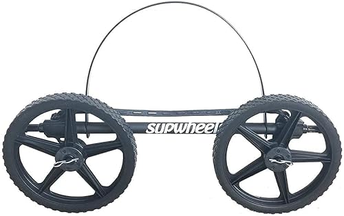 Miniatura 2 de SUP Wheels Evolution X  Transportador extra ancho  Porta tabla inflable y remolque de bicicleta