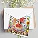 JISHSHAY 8 PCS Diamond Art Greeting Cards Bird Diamond Painting Birthday Cards Animal Gem Art Gem Painting Mosaic Kits for Adults for Thanksgiving Anniversary Valentine Graduation All-Occasion