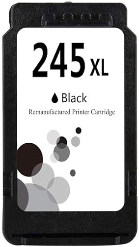 LEBOK Para Canon PG245 Cartucho de tinta negra remanufacturado para Canon PG245XL Cartucho de tinta negra para impresoras Canon Pixma MX490 MX492