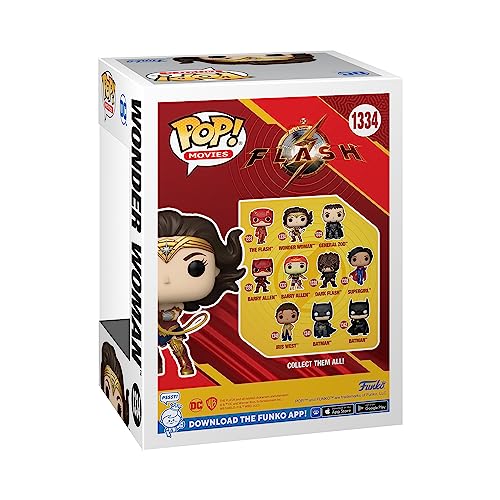 Funko POP! Movies: DC, the Flash, Wonder Woman, DC Comics, Collectable Vinyl Figure, Gift Idea, Official Merchandise - Image 3