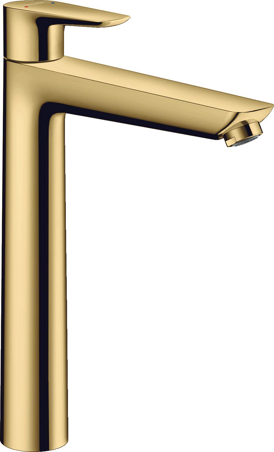 Hansgrohe Talis E Single Lever Basin Mixer 240 With Pop-Up Waste, Polished Gold-Optic, 71716990