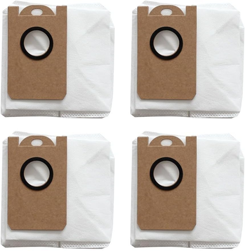 4/10 Pack Replacement Bags Fit For Airzeen Q10 Pro Robot Vacuum Cleaner, 2.5L Large Capacity Auto-Empty Station Bags With Advanced Filtration System(4 PACK)