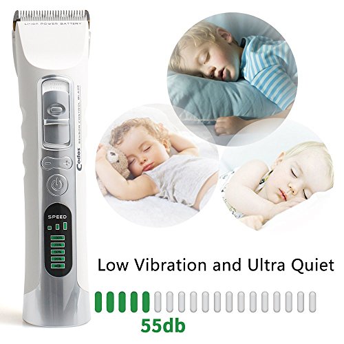 Codos Chc-919 Professional Hair Clippers Electric Trimmer Grooming Kit,3 Adjustable Speeds, Rechargeable And Cordless Haircut Clipper With Base From Queetus For Men #TOP6