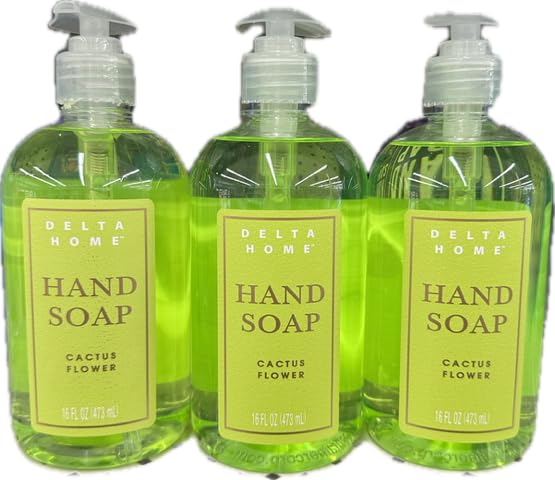 Hand Soap- Delta Home, 3 pk~ total 48 ozs. (Spiced Pumpkin)