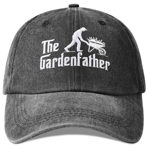 Jeasona Gardening Gifts for Men Funny Gardeners Hat Baseball Cap for Farmer Garden Lovers Plant Lovers Landscapers Gardening Presents for Christmas Garden Accessories