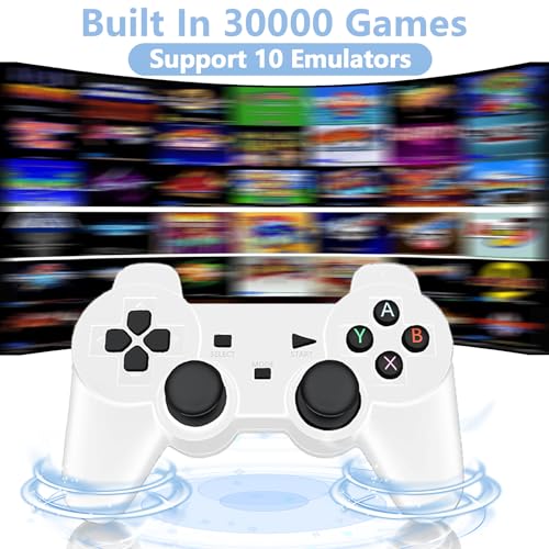 Regiisjoy 70S-AVI 30000 In 1 Pandora Game Box 70S Mini Arcade Stick Retro Game Console,Plug And Play,10+ Emulators,128G Tf Card,4K Hdmi Output,Dual 2.4G Wireless Controllers thumb #5