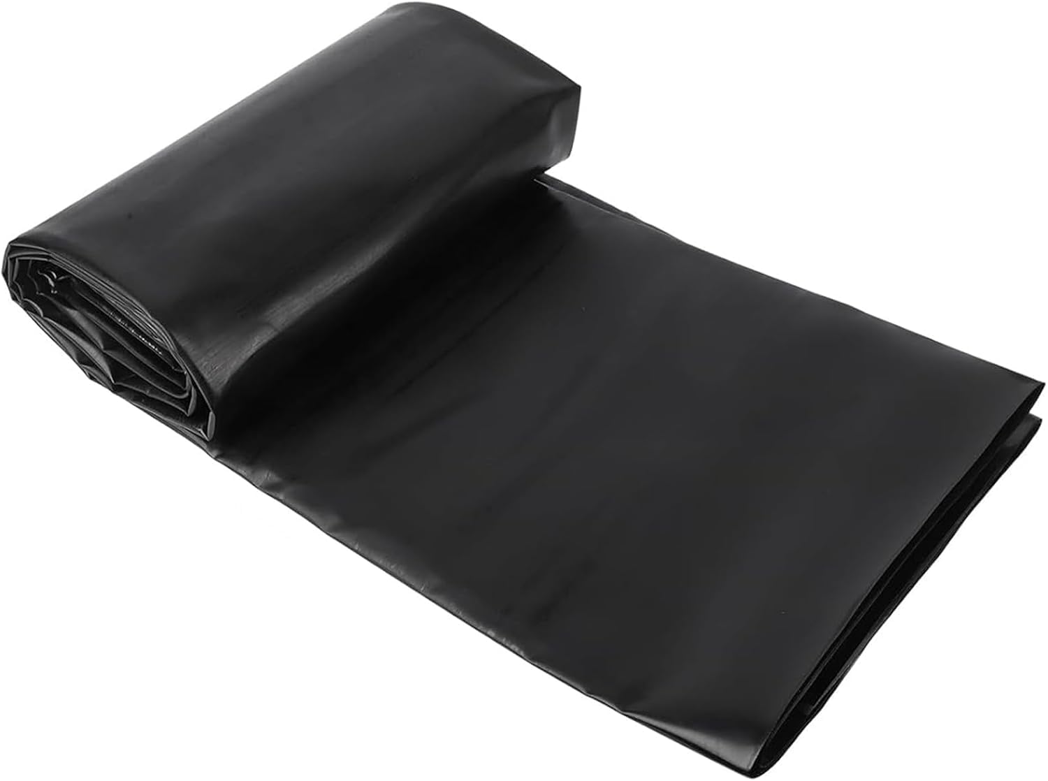 Bâches de bassin étanches en PEHD noir 6x9m sous-couche flexible pour piscines extérieures