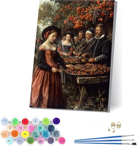 G Hו lp DIY yCgoCio[ t[c h G fW^GZbg uVƃANGt hG l̃NtgANeBreB Paint by Numbers z[ ItBX av[g 50x65c