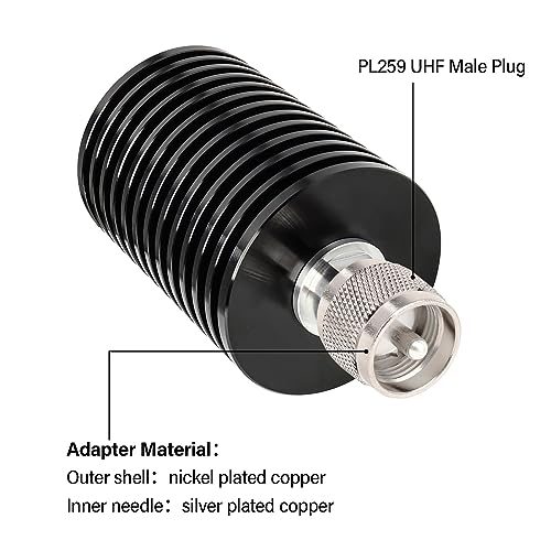 XRDS-RF 25W PL259 UHF Macho DC-520 MHz Dummy Load miniatura 3
