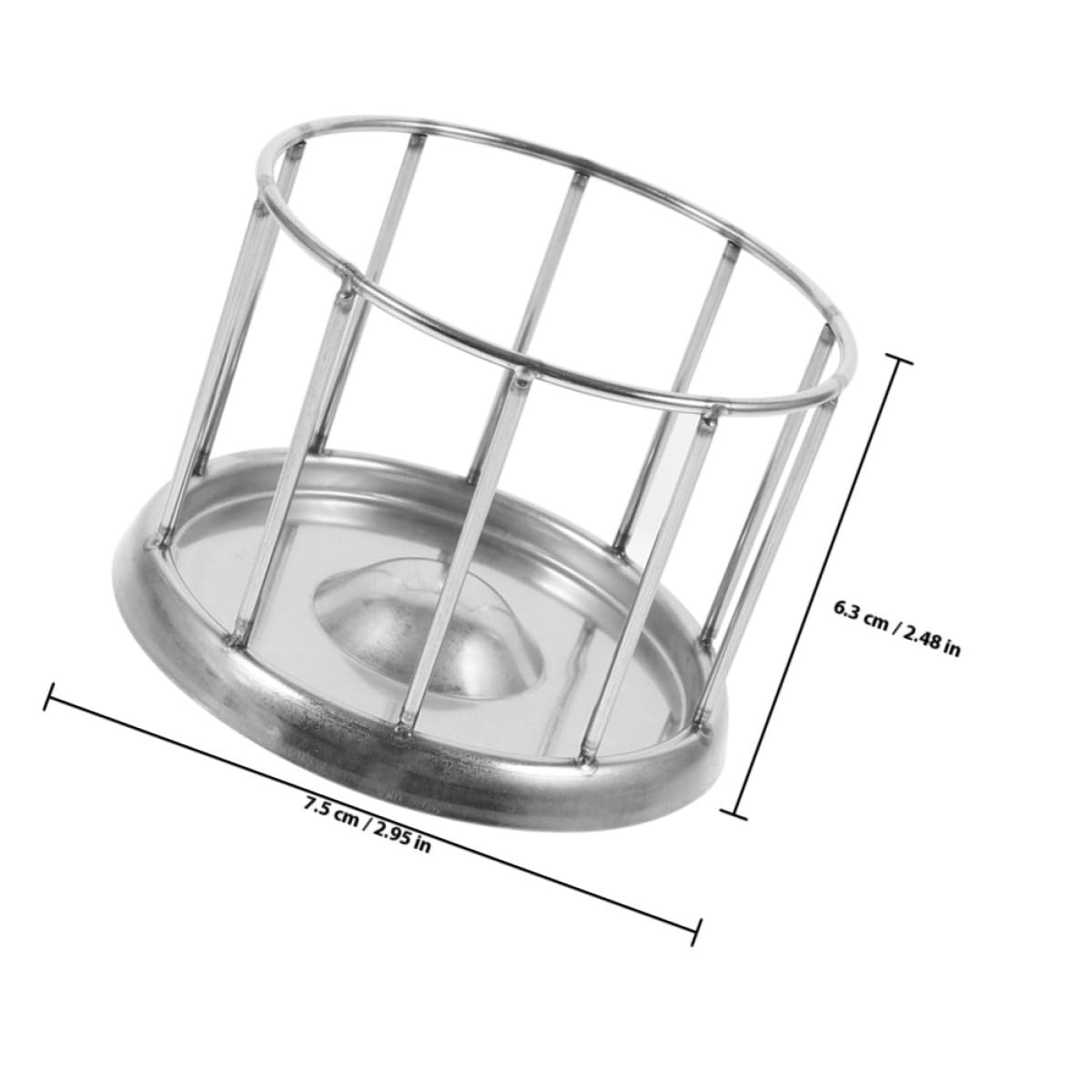 Artibetter Gamelle Surface Lisse Acier Inoxydable Argenté Terrarium en pour Mangeoire Reptile Adaptée pour Nourriture Tortue Terrestre et Animaux de Compagnie